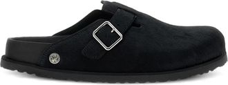 Birkenstock Mules con cinturino alla caviglia - Nero