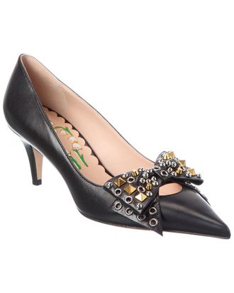 Valentino Vlogo 65 Leather Pump