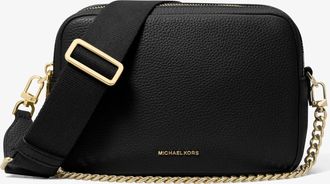 Michael Kors Bryant Medium Pebbled Leather Camera Crossbody Bag