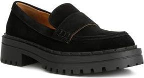 Rag & Co. Honora Lug Sole Loafer in Black at Nordstrom Rack, Size 10