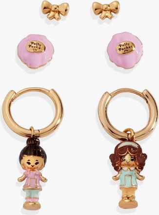 Alex and Ani Womens Polly Pocket Earring - Set Of 3 In Gold