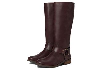 Frye and Co. Kellie Harness Cowboy Womens Boots Mulberry : 9.5 M, Synthetic