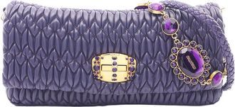 Miu Miu Pre-owned Miu Miu Matelasse Shoulder Bag Ladies R9WAHBJ4CPDN8HJU