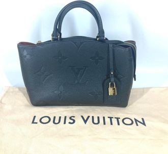 Louis Vuitton Black Monogram Empreinte Handbag Tote Bag (Pre-Owned)