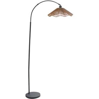 Beliani Floor Lamp MIGORI Paper Natural