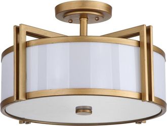 Safavieh 3-Light Semi Flush Mount