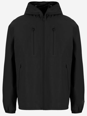 Save The Duck nylon jack met capuchon