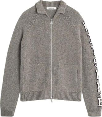 Maison Kitsuné Truien & Vesten, Heren, Grijs, S, Cardigans