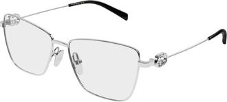 Gucci Square Optical Frame - Dames - Brillen - Grijs - 54 MM - Accessoires