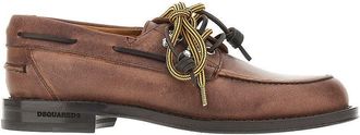 Dsquared2 D2 Cottage leather boat shoes Man 40