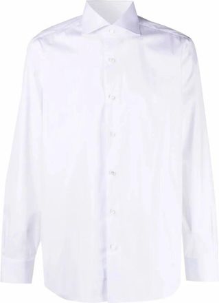 Barba Stretch Popeline Overhemd - Heren - Zakelijke Overhemden - Wit - 6XL - Overhemden