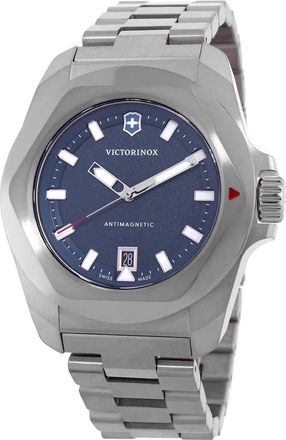 Victorinox by Swiss Army I.N.O.X. Quartz Blue Dial Mens Watch 242031