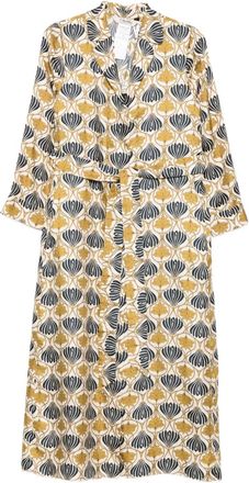 Max Mara Abito con cintura - Toni neutri