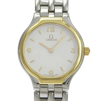 Omega Pre-owned Watches, female, White, Size: ONE SIZE Pre-owned Vintage Wristwatch