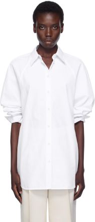 ワンピース Alexander Wang PULLED SHIRT DRESS WITH BACK CUMMERBUND Alexander Wang Pulled Shirt Dress With Back Cummerbund