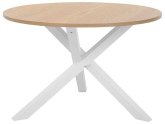 Beliani Mesa de comedor de mdf 4 personas L120