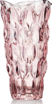 OEM Jarrones De Vidrio Grueso, 1,36 Kg, Estilo Moderno, Color Rosa Transparente, Para Decoraci&oacute;n Del Hogar/mesa