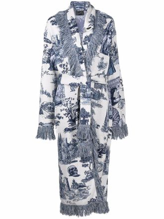 Philipp Plein Intarsia vest - Wit