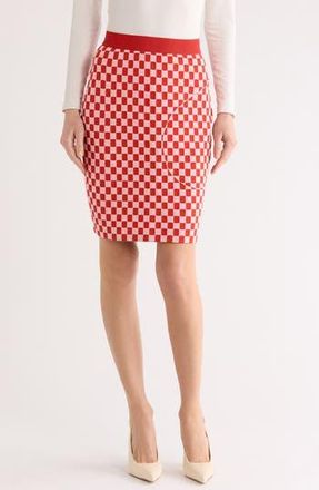 Akris High Waist Knit Skirt in Love-Waterlily at Nordstrom Rack, Size 6