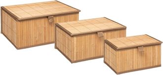 OEM Cajas De Almacenamiento De Bamb&uacute;