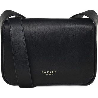 Radley London Westwell Lane Small Flapover Crossbody Bag in Black at Nordstrom