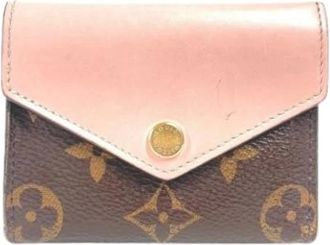 Louis Vuitton Pre-owned Wallets, female, Pink, Size: ONE SIZE Pre-owned Canvas Wallet
