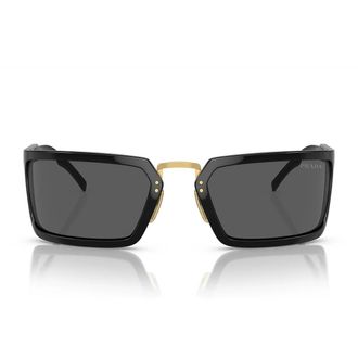 Prada Sunglasses Pra11 S 1 Ab5 S0 Black/Dark Gray Men
