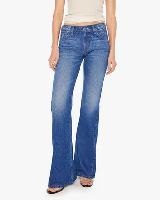 Mother Womens Takeout Jean In Blue