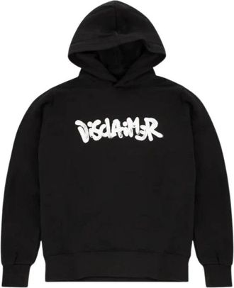 Disclaimer 55122 Hoodie - Heren - Hoodies - Zwart - XL - Katoen - Hoodies & sweatvesten