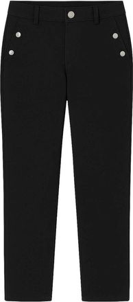 2-Biz Cropped broek - Dames - Vrijetijds broeken - Zwart - S - Broeken