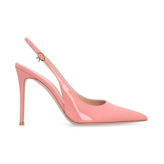 Gianvito Rossi Pointy Toe Pump - female - Gianvito Rossi - Pumps - Pink - 5 1/2 UK - Shoes