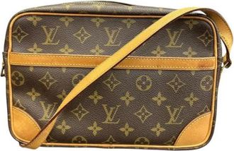 Louis Vuitton Pre-owned Monogram Schoudertas - Dames - Vintage Schoudertas - Bruin - ONE Size - Vintage