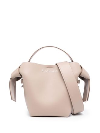 Acne Studios mini Musubi shoulder bag - women - Calf Leather - OS - Neutrals