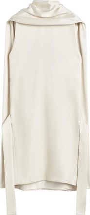 Toteme Cocoon Scarf Dress Ecru