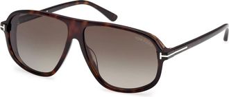 Tom Ford Sunglasses, unisex, Brown, Size: 61 MM Guillaume Sunglasses