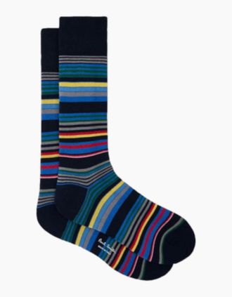 Paul Smith Mens Paul Smith Niam Stripe Socks 47 Navy - Size: 16/14.5/8/15/8.5/15.5/9/13/13.5/14/6.5/7/7.5/11.5/5/12/5.5/12.5/6/3.5/3/10.5/4/11/4.5/2.5/9.5/10/O