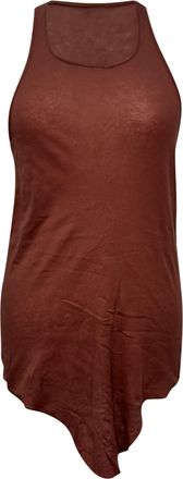 Rick Owens tanktop van rood katoen