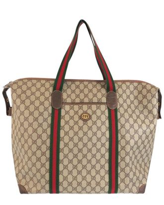Gucci Gg Supreme Boston Bag (Authentic Pre-Loved)