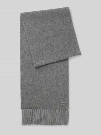 HUGO BOSS Schal aus reinem Kaschmir Modell PYETRO_30*190 in Hellgrau, Gr&ouml;&szlig;e 1