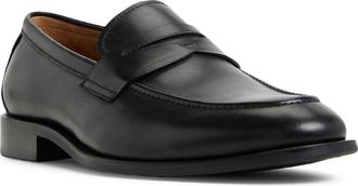 Brooks Brothers Glenrock Penny Loafer in Black at Nordstrom, Size 10.5