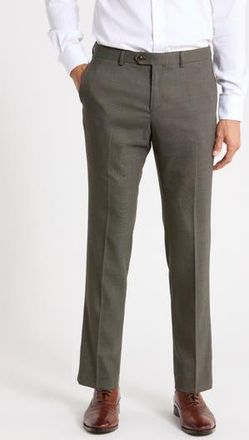 Original Penguin Slim Fit Flat Front Suit Separate Pants in Olive at Nordstrom Rack, Size 30 X 30