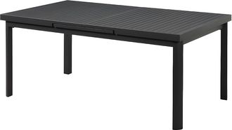 Vente-Unique Tavolo da giardino allungabile antracite in alluminio L. 180/240 cm - NAURU