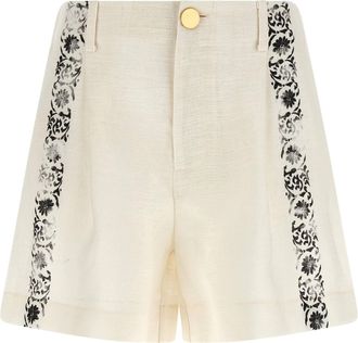 Alberta Ferretti Linen Bermuda Womens Shorts