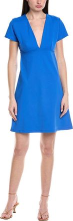 Susana Monaco V-Neck A-Line Mini Dress