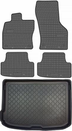 OEM Juego De Alfombrillas De Goma Para Coche Y Alfombrilla Para Maletero Para Audi A3 Iii 8v Hatchback (de Agosto De 2012 A Marzo De 2020)