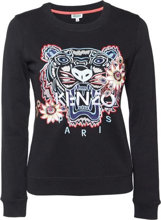 Kenzo Tiger Flower sweatshirt - Black