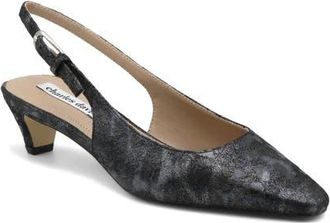 Charles by Charles David Ficken Slingback Pump in Black-Leopard Print at Nordstrom, Size 7.5