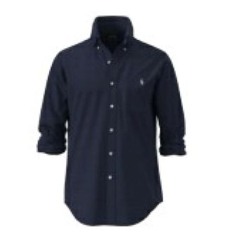 Polo Ralph Lauren Casual Shirts, male, Blue, Size: 2XL Polo Ralph Lauren Shirts