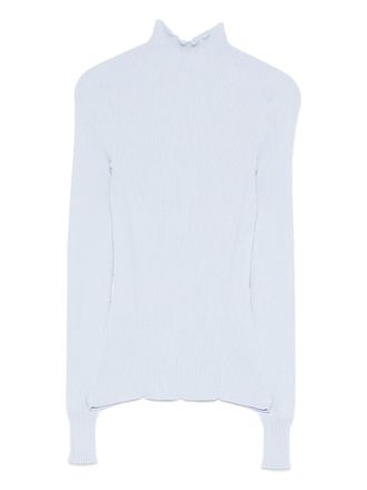 AlphaTauri Fiona V1.Y9.02 ribbed top - Blue