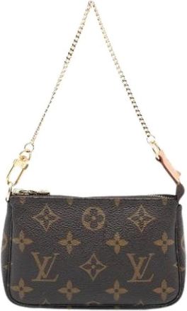 Louis Vuitton Pre-owned Mini Bags, female, Brown, Size: ONE SIZE Pre-owned Mini Pochette Accessoires